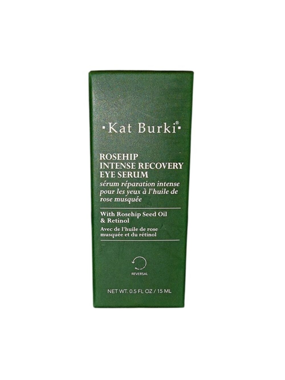 Kat Burki Rose Hip Intense Recovery Eye Serum, 0.5 Fl Oz Full Size NEW